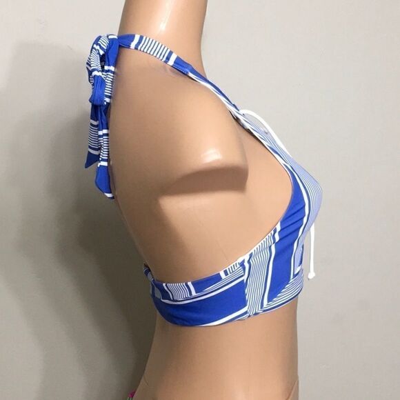 New. Lovers + Friends Sailor stripe bikini set. M-bottom/L-top. NWT - Picture 9 of 16